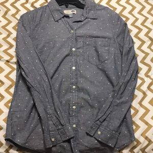 Polka Dot Demin shirt